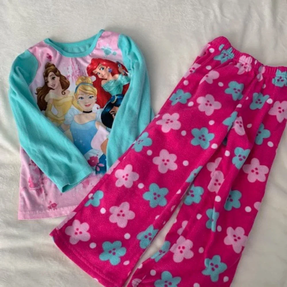 Girls Size 6 bundle of 3 Pajama Sets - Picture 2 of 11